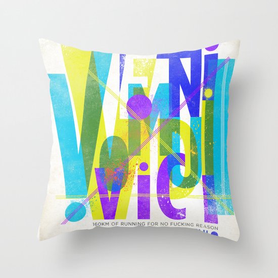 Veni, Vidi, Vici. Vomui. #2 Throw Pillow
