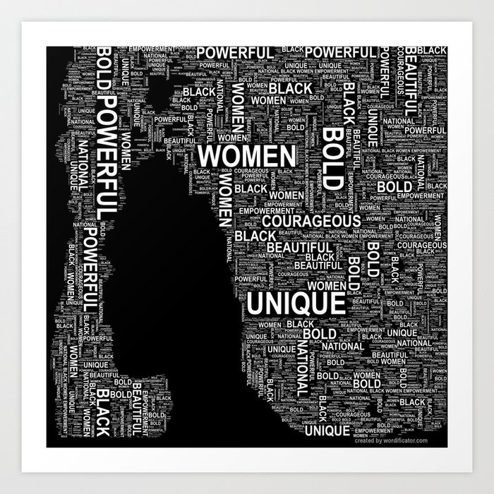 Empowerment Word Art Art Print