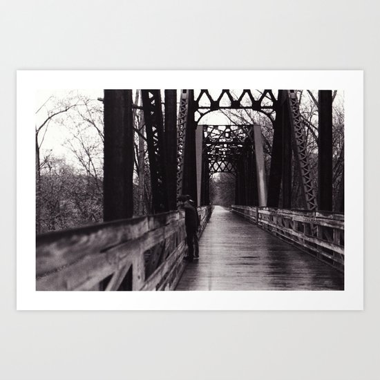 I Ragazzi Sul Ponte Art Print