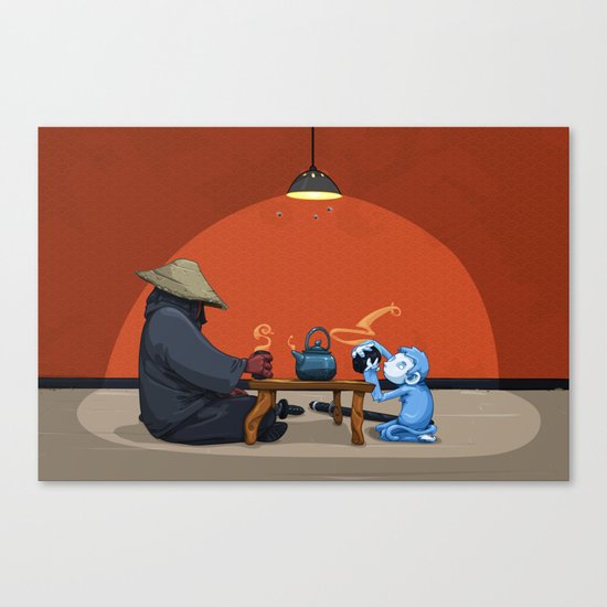 Tea for Two Canvas Print