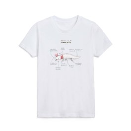 Anatomy of an Axolotl Kids T Shirt