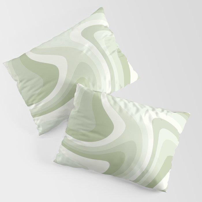 Abstract Wavy Stripes LXXVIII Pillow Sham
