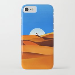 MOON AND CAMEL iPhone Case