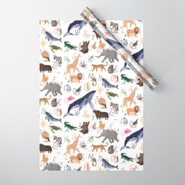 Animal Alphabet Wrapping Paper