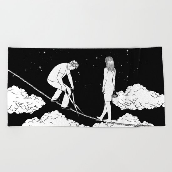 I'm not ready for the final cut Beach Towel