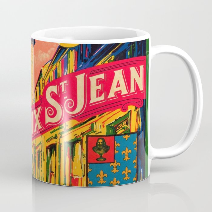 Vintage Vieux St Jean Cognac aperitif alcoholic beverages, Sicard