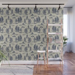 Decorative Wall Mural Toile de Jouy