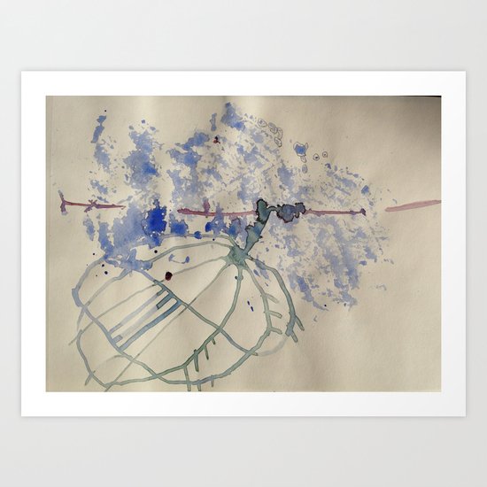 Grey Sky Art Print