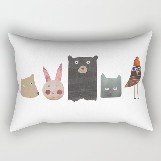 Animal love Rectangular Pillow
