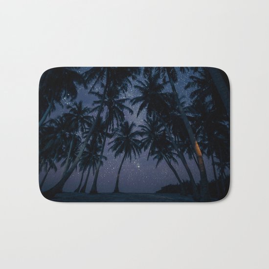 Find Me Under The Palms Bath Mat