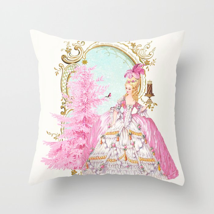 Marie-Antoinette Throw Pillow - Marie Antoinette decor