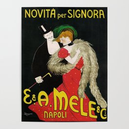 Vintage poster - Novita per Signora Poster