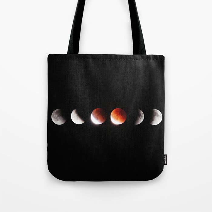 The Phases of the Moon (Color) Tote Bag