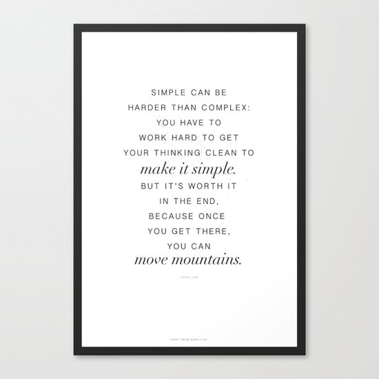 Jobs Canvas Print