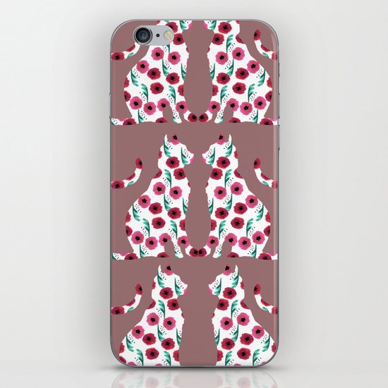 Flowercats! iPhone & iPod Skin