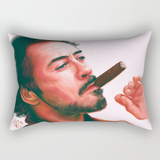 Mr Downey, Jr. Rectangular Pillow