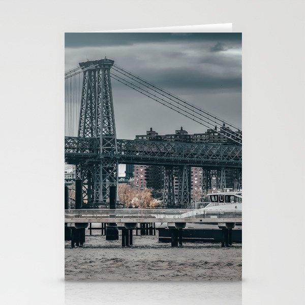 New York City Williamsburg Bridge Stationery Cards