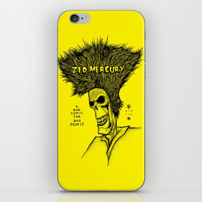 Zed Mercury Cramps tribute iPhone Skin