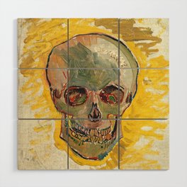 Skull by Vincent van Gogh, 1887 Wood Wall Art