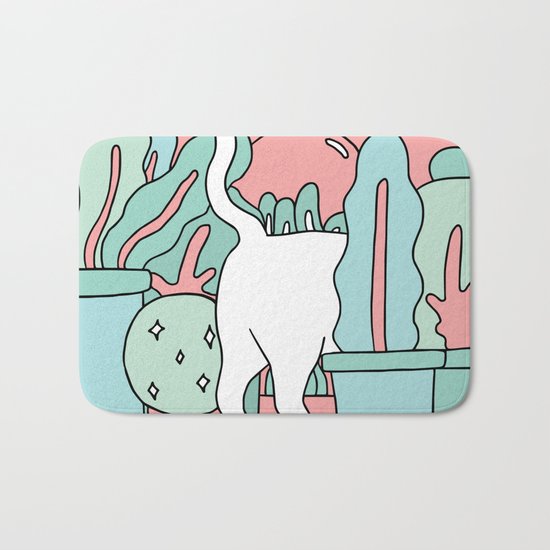 Tuesday Plans Bath Mat