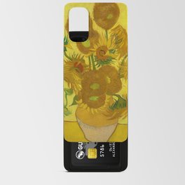 Sunflowers, 1889 by Vincent van Gogh Android Card Case