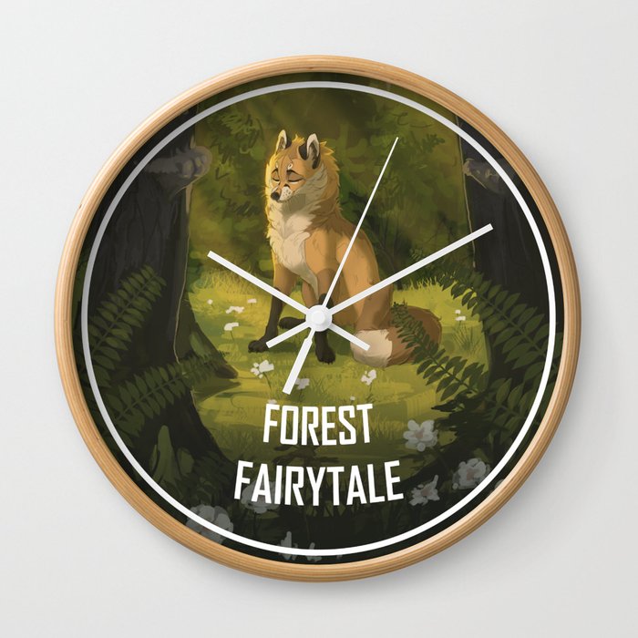 FOREST FAIRYTALE Wall Clock