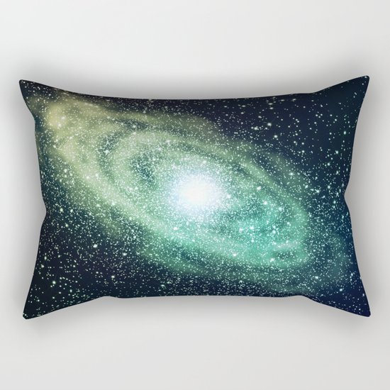 Spiral Galaxy Rectangular Pillow
