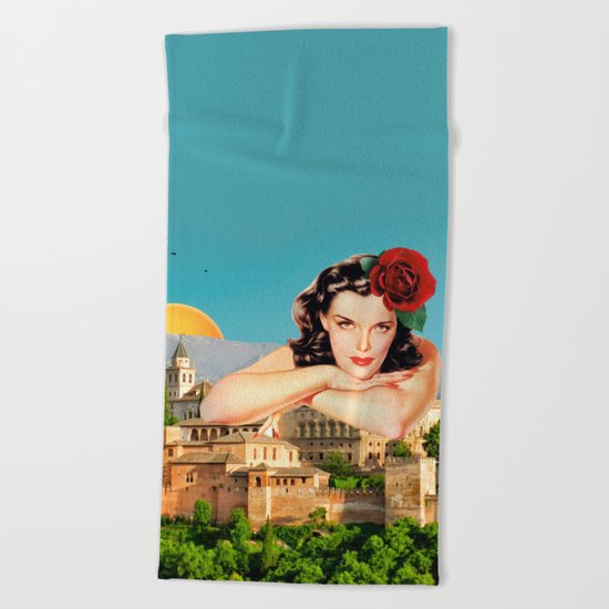 MI ALHAMBRA Beach Towel