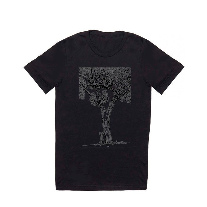 Bike and Tree T Shirt
