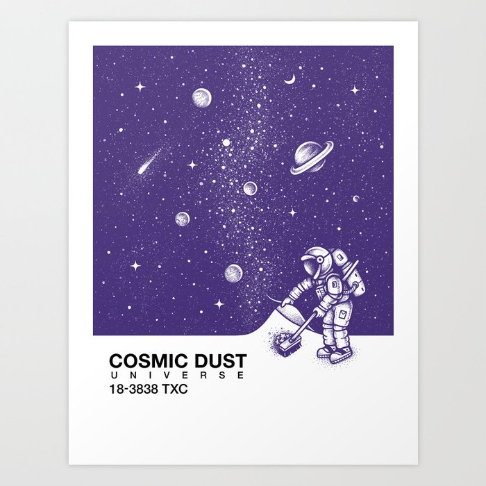Cosmic Dust Art Print