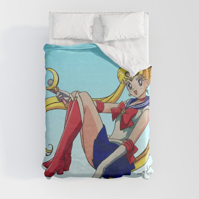 Sailor Moon | Drawing  Duvet Cover