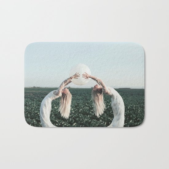 Fight with yourself Bath Mat