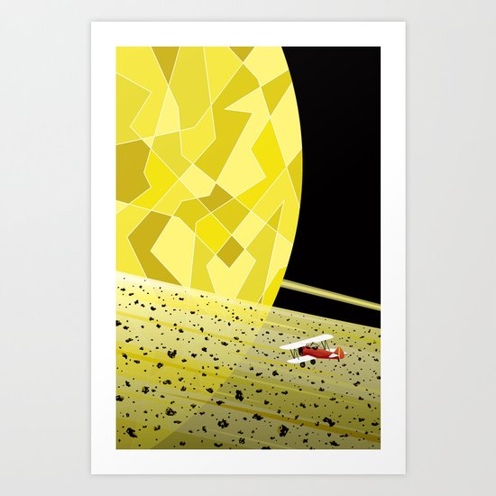 Lost In Time and Space Art Print