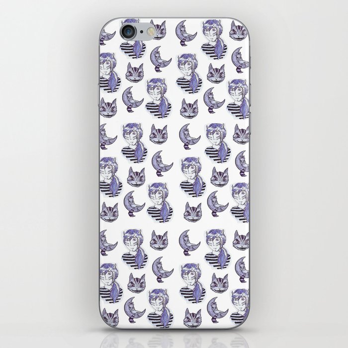 A Girl & Cats iPhone Skin