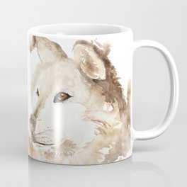 Wolf in the Mist Coffee Mug