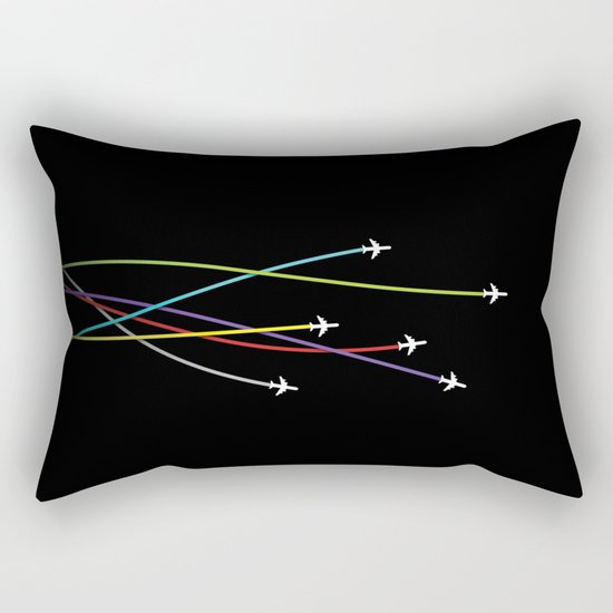 Plane Rectangular Pillow