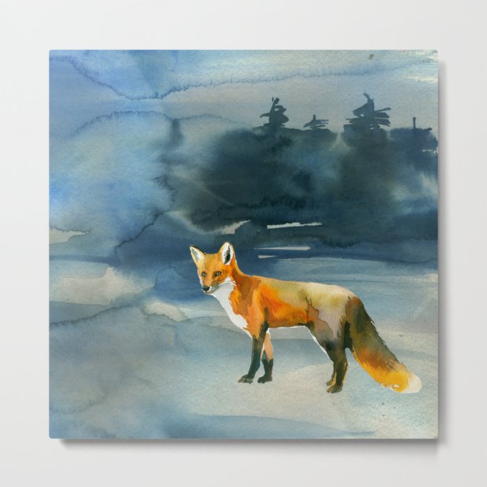 Winter Forest 3 Metal Print By Julianarw