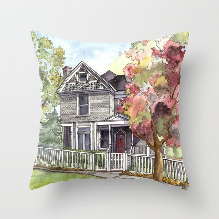 Springtime In The Country Throw Pillow By Shelleyylstart Society6