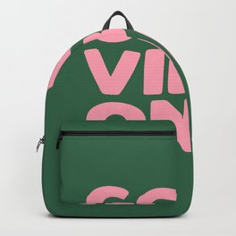 Good Vibes Only Backpack