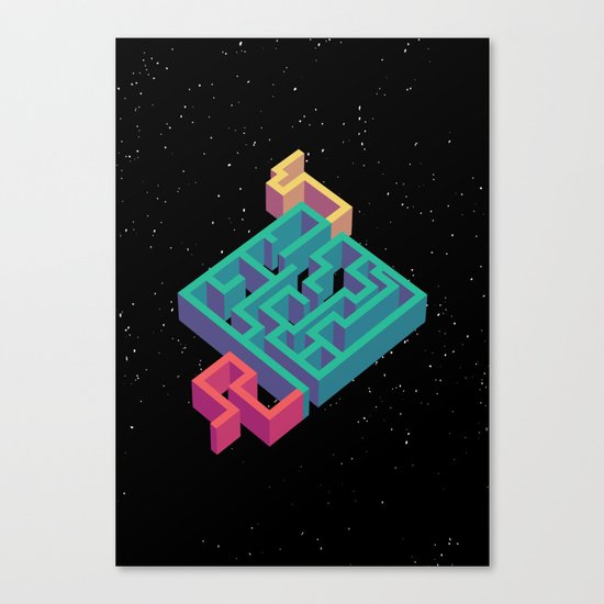 Maze Canvas Print
