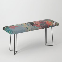 Abstract Painting ; Seadragon Bench
