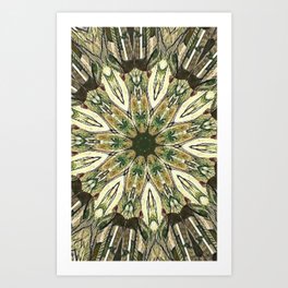 Kurashiki Mandala 1 Art Print | Abstract, Graphicdesign, Pattern, Digital 
