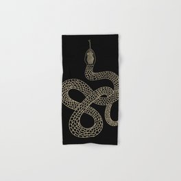 Vintage line snake Hand & Bath Towel