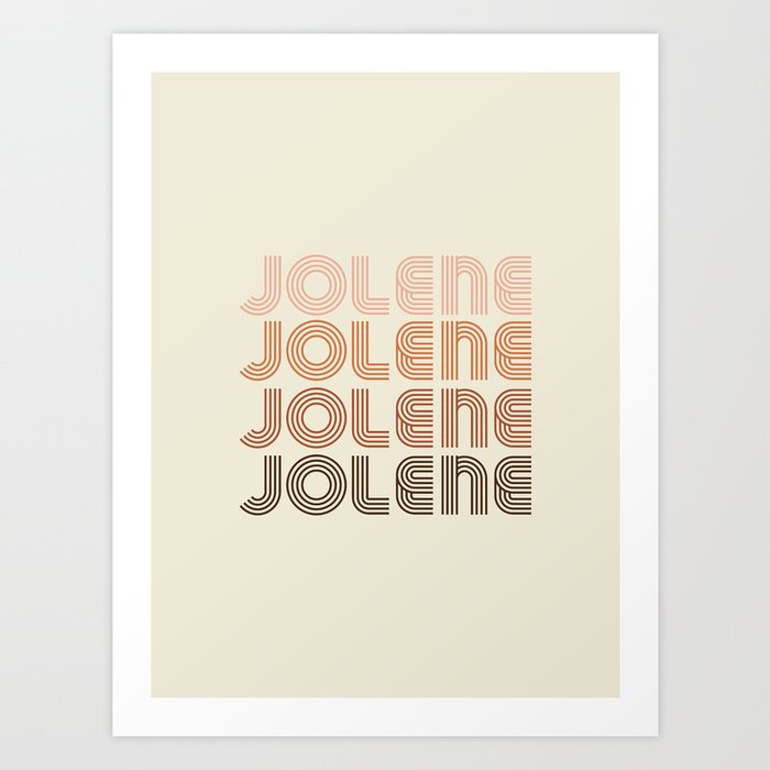Jolene - Dolly Parton Art Print
