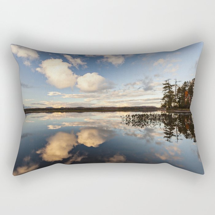 reflections on South Bay Rectangular Pillow