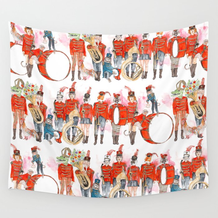Marching Band Wall Tapestry