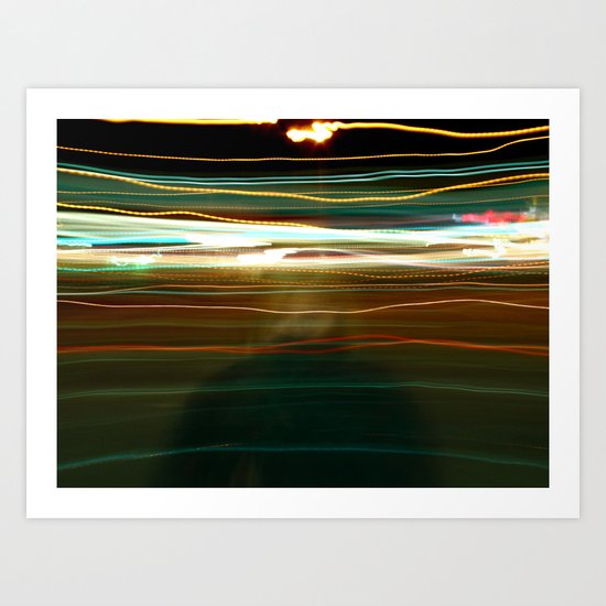 Lights Art Print