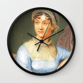 Jane Austen Wall Clock