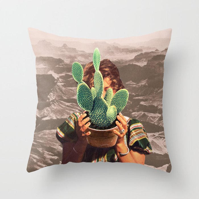 THIRSTY by Beth Hoeckel Throw Pillow