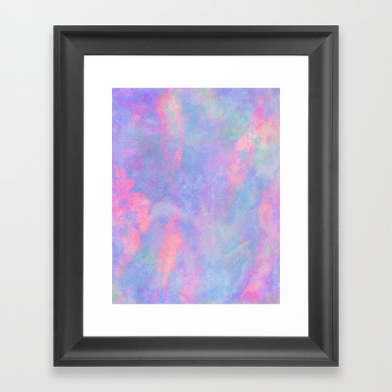 Summer Sky Framed Art Print